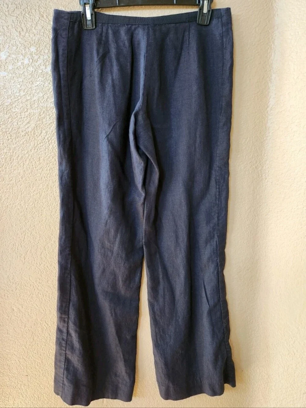TORY BURCH Navy Linen Pants size 4